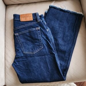 Lucky Brand Crop Wide Leg Jeans, Size 0